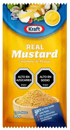 Mostaza Kraft Real Mustard 90g