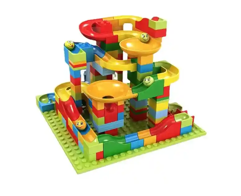 Juguete Niño Tobogan De Pelotas Bloques Construccion 170 Pcs