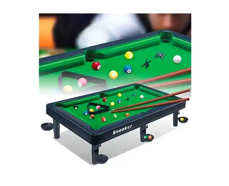 Mini Mesa De Pool Mesa De Billar Niños Juguete Juego De Mesa