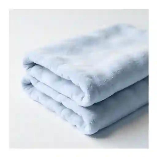 Manta Suave Para Bebé Color Celeste 97x80 Cm – Confort Total