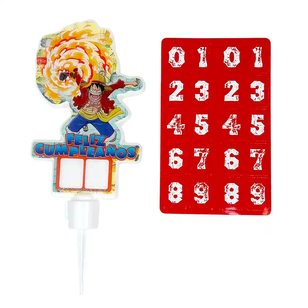 Vela 2d Adhesivos One Piece