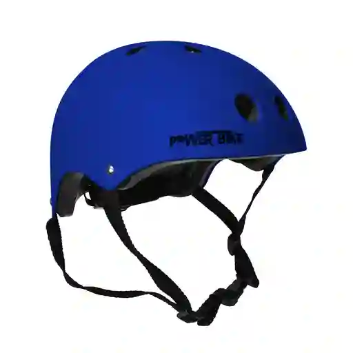 Casco Urbano Con Luz Powerbike Azul Talla M (57-59)