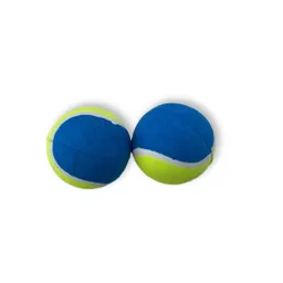 Marben Pets - 2 Pelotas De Tenis Azules - 10.2 Cm Con Sonido