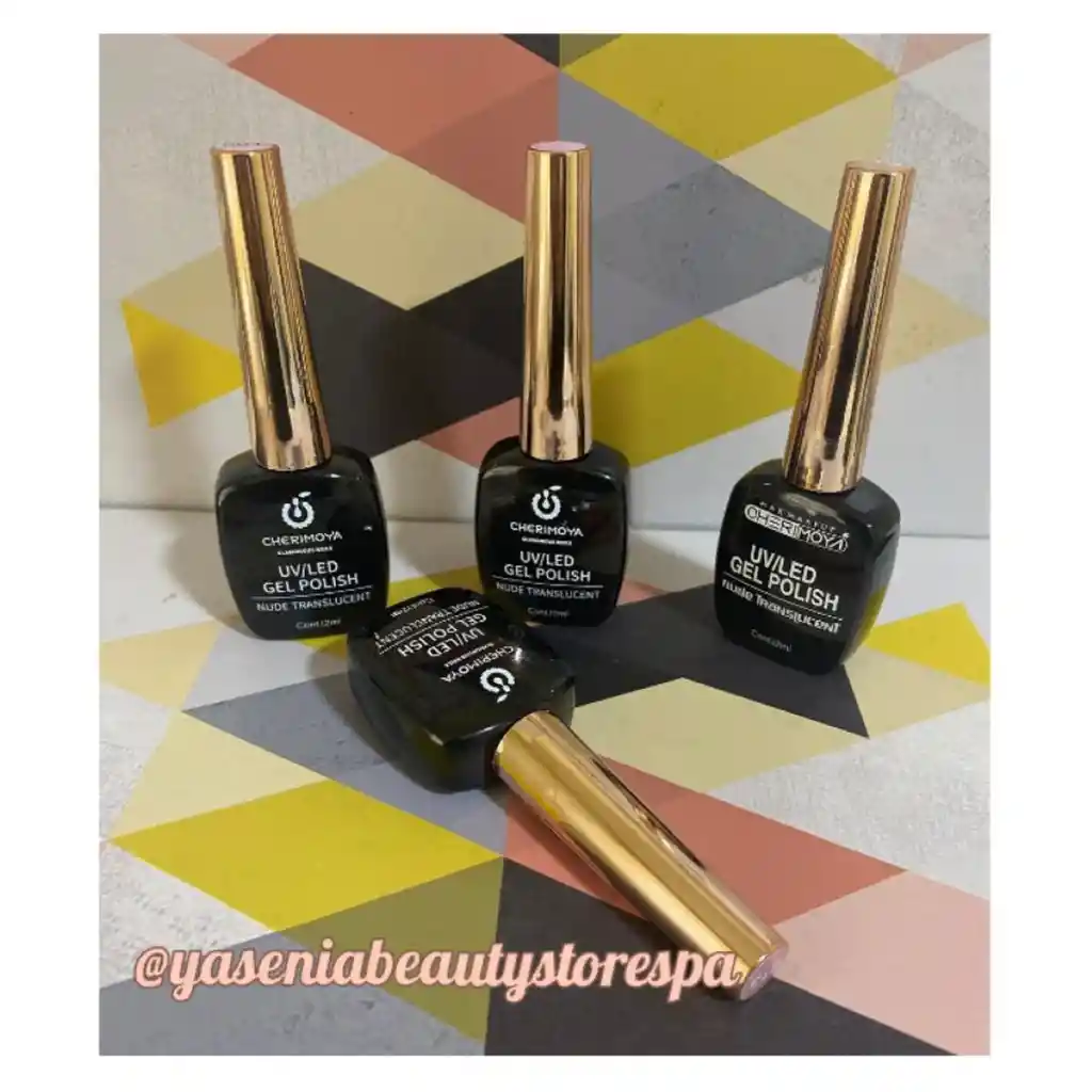 Gel Polish Nude Translucido #005 (beige Claro) 12 Ml Cherimoya