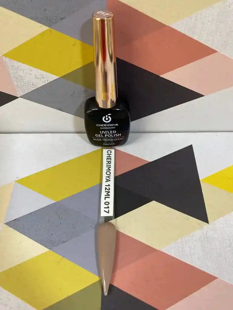 Gel Polish Nude Translucido #017 (biege Translucido) 12 Ml Cherimoya