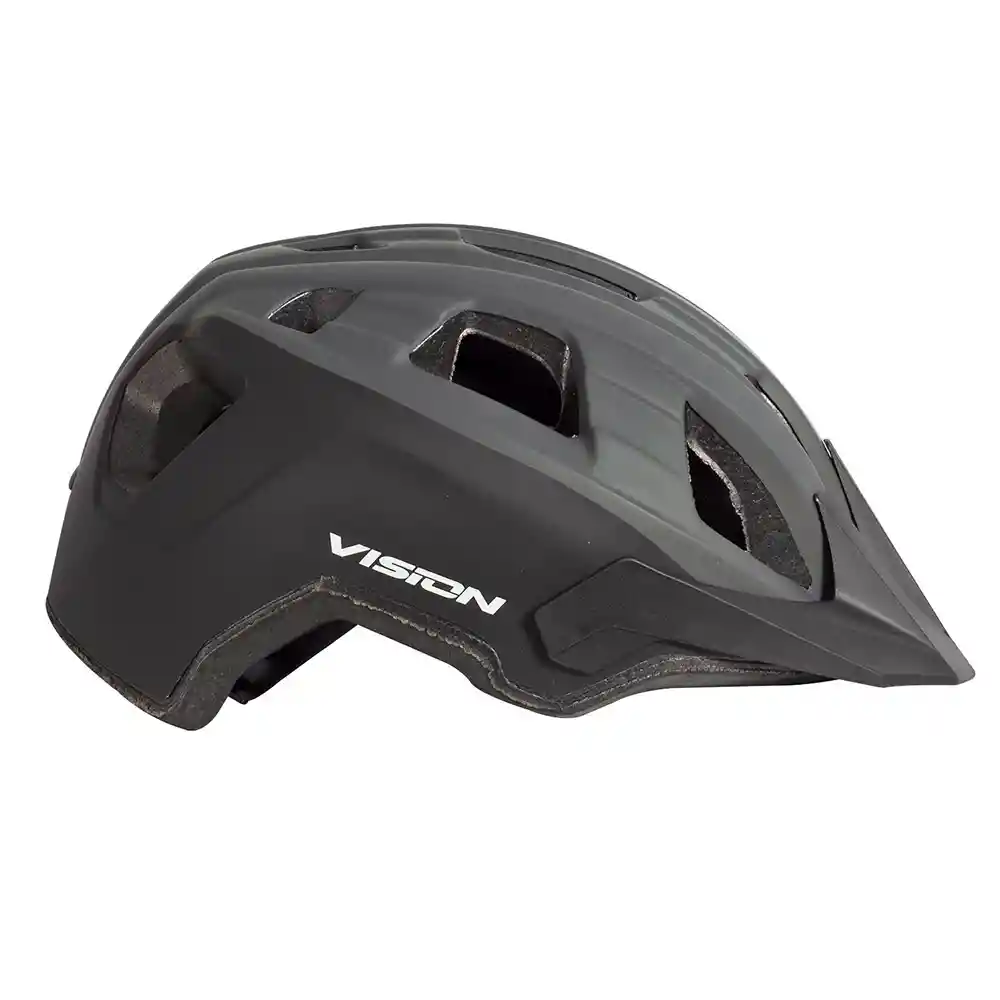 Casco Enduro Visión Negro/gris Talla M (54-58)
