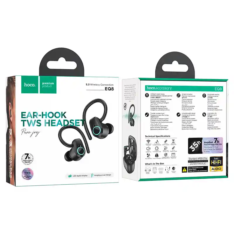 Audifonos Inalambricos Sports Eq8