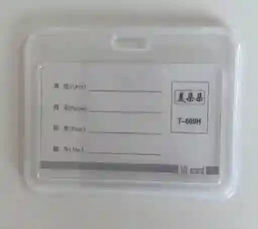 Porta Credencial Plastica Dura