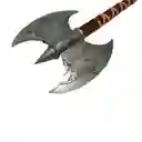 Hacha Doble Filo Valquiria 71cm 1,4 Kg Metal Madera