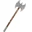 Hacha Doble Filo Valquiria 71cm 1,4 Kg Metal Madera