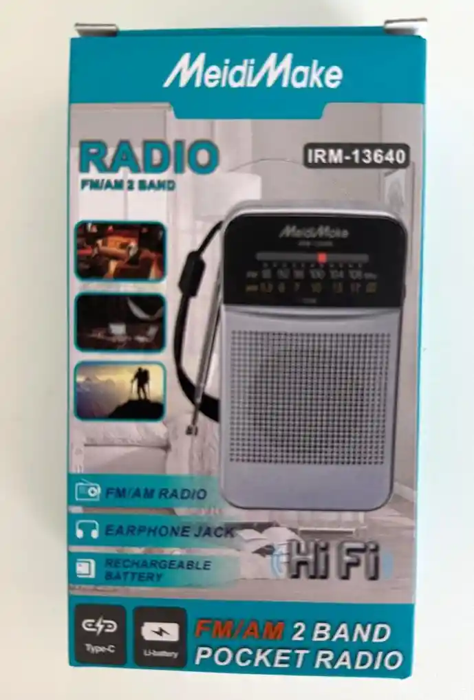 Radio A Pila Cod13640