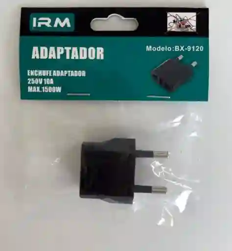 Adaptador Americano Negro