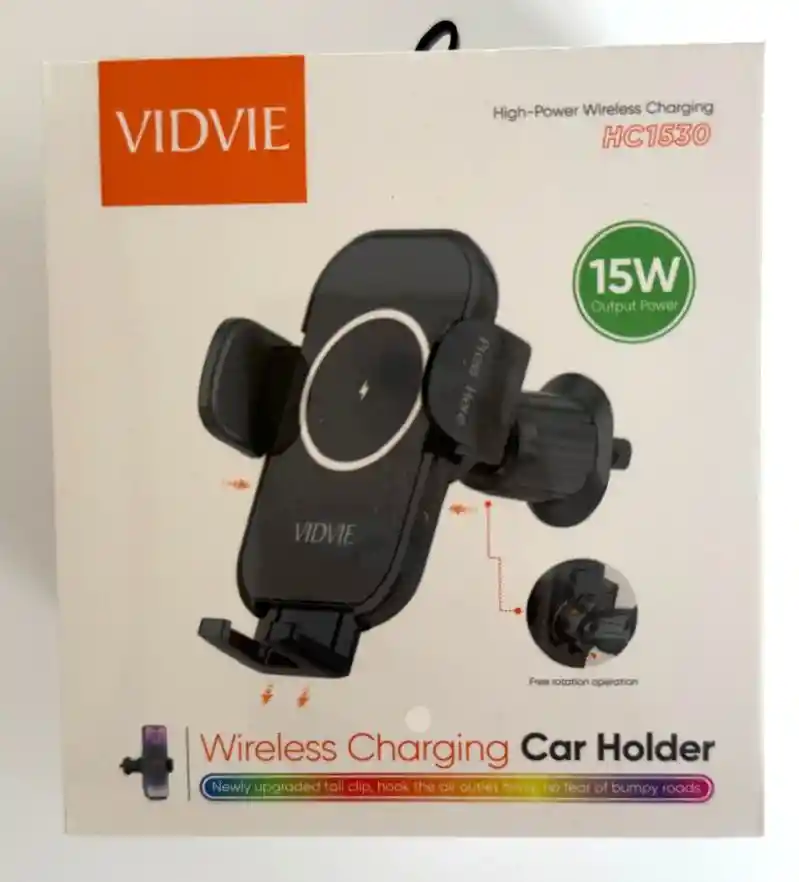 Cargador Auto Inalambrico Hc1530 Con Sostenedor Celular