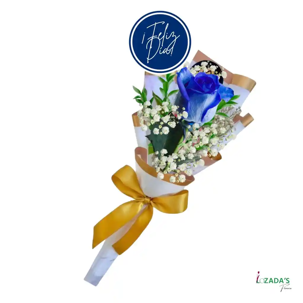 Día Del Padre🌹 Rosa Azul Para Papá