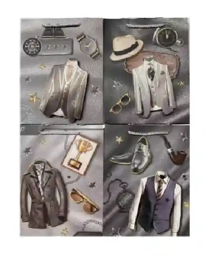 Bolsa De Regalo Para Caballero Mediana