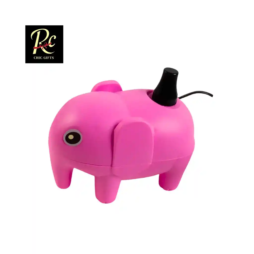 Inflador Eléctrico Para Globos Rosa (9.5x16cm) - ¡doble Boquilla, Rápido Y Único Regalos Chic!