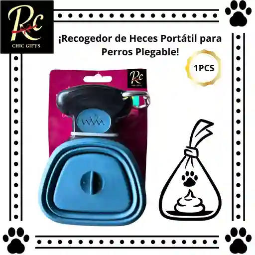 Recogedor De Heces Portátil Para Perros Plegable