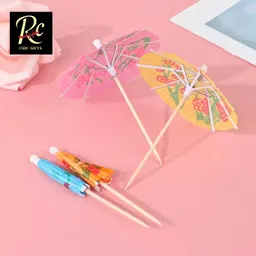 Set 10 Sombrillas Decorativas Para Tragos Y Cócteles - ¡toque Festivo Y Único Regalos Chic!