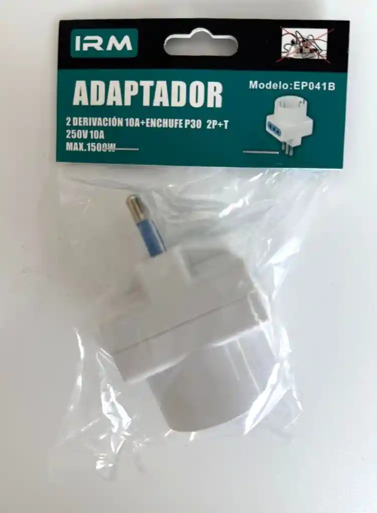 Adaptador Triple (2 Simples 1 Conversion)(ep041b)