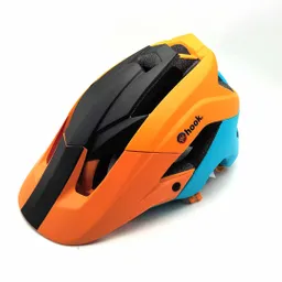 Casco Hook Enduro Naranjo Talla: M-l (57-61)