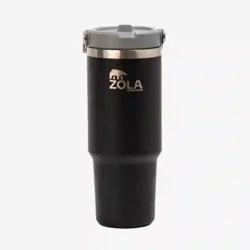 Zola Handle Flip Bottle Blue Ocean 890ml