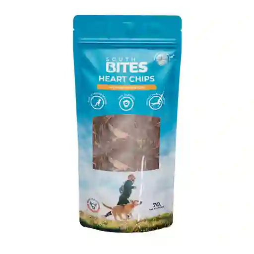Snack Perro South Bites Heart Bites 70gr