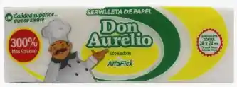 Servilletas Don Aurelio 300un