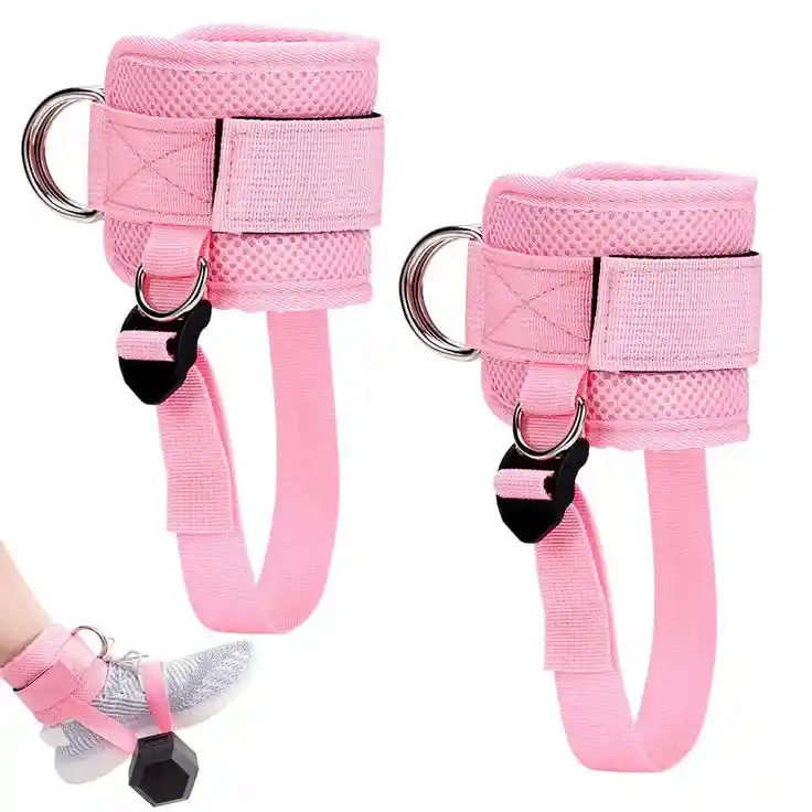 Par De Tobilleras Rosa