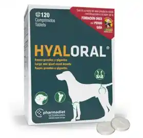 Hyaloral Raza Grande Y Gigante 120 Comprimidos