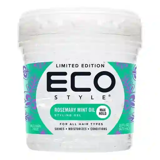 Eco Style Rosemary Mint Oil Gel (edición Limitada) 16oz