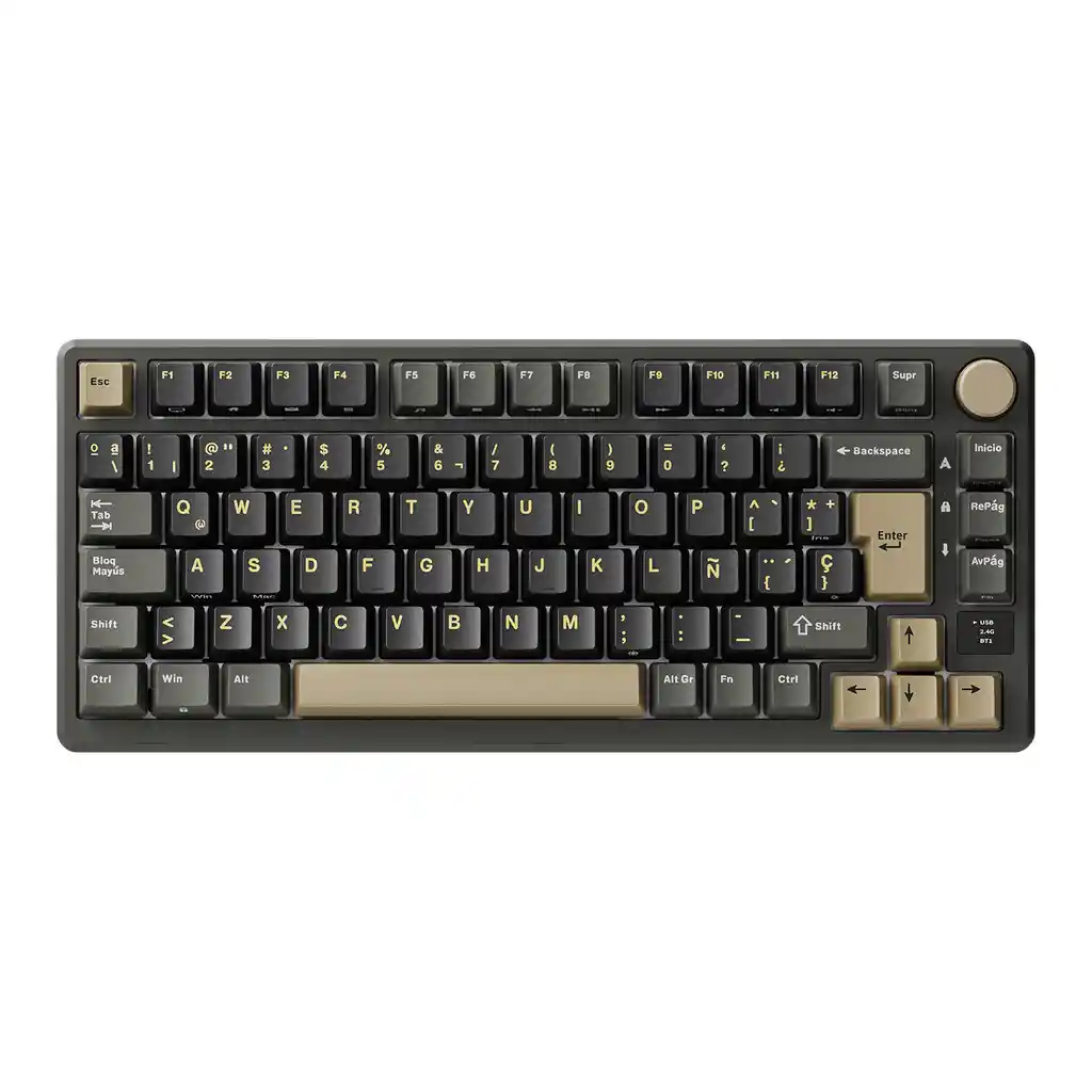 Teclado Mecánico Inalámbrico Rk M75 Phantom 75% Español – Royal Kludge
