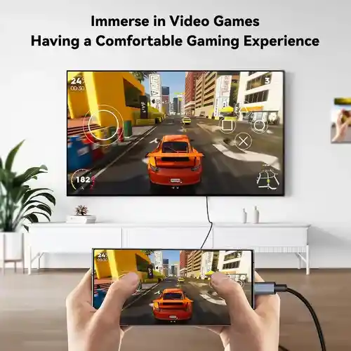 Adaptador Cable Usb Tipo C A Hdmi/ Usb-c A Hdmi 4k 2metros