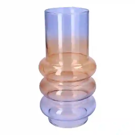 Florero Burbujas Bicolor