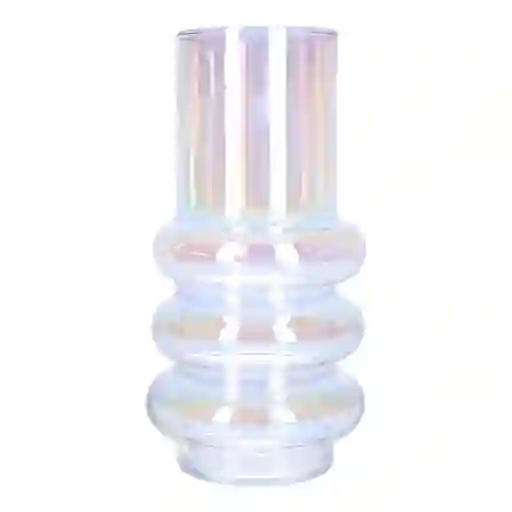 Florero Burbujas Nacar Aperlado