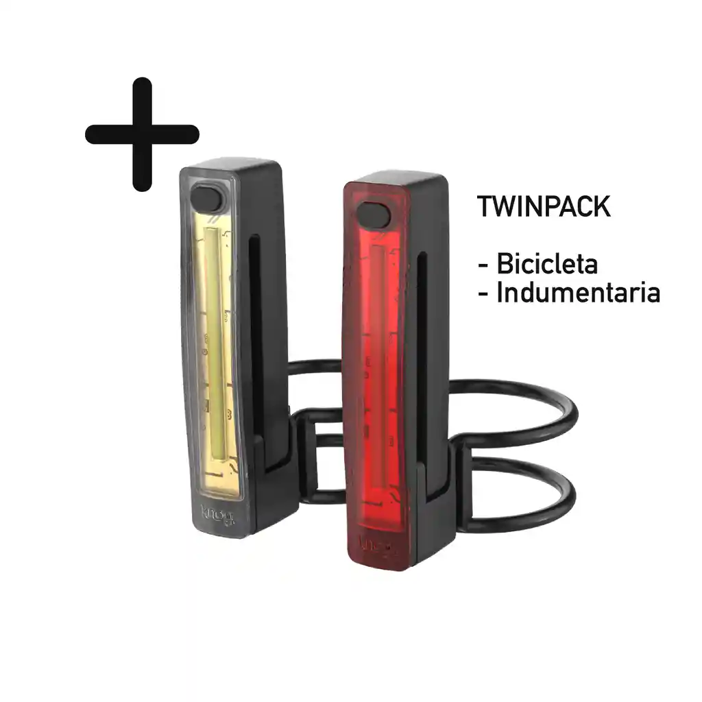 Luces Delantera/trasera Knog Blinder Plus+ Twinpack