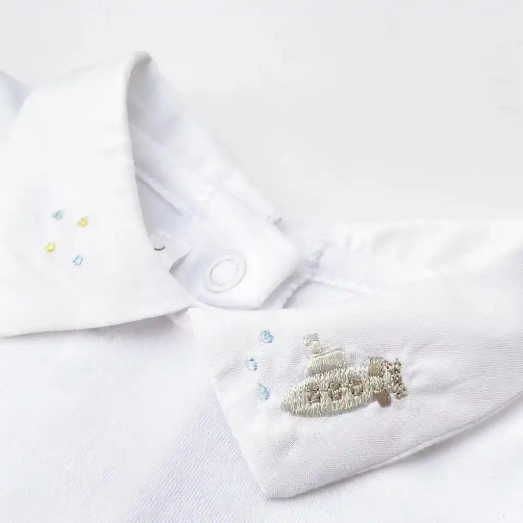 Warmi Bodie Daniel Ml Bordado Submarino 0/3 Meses