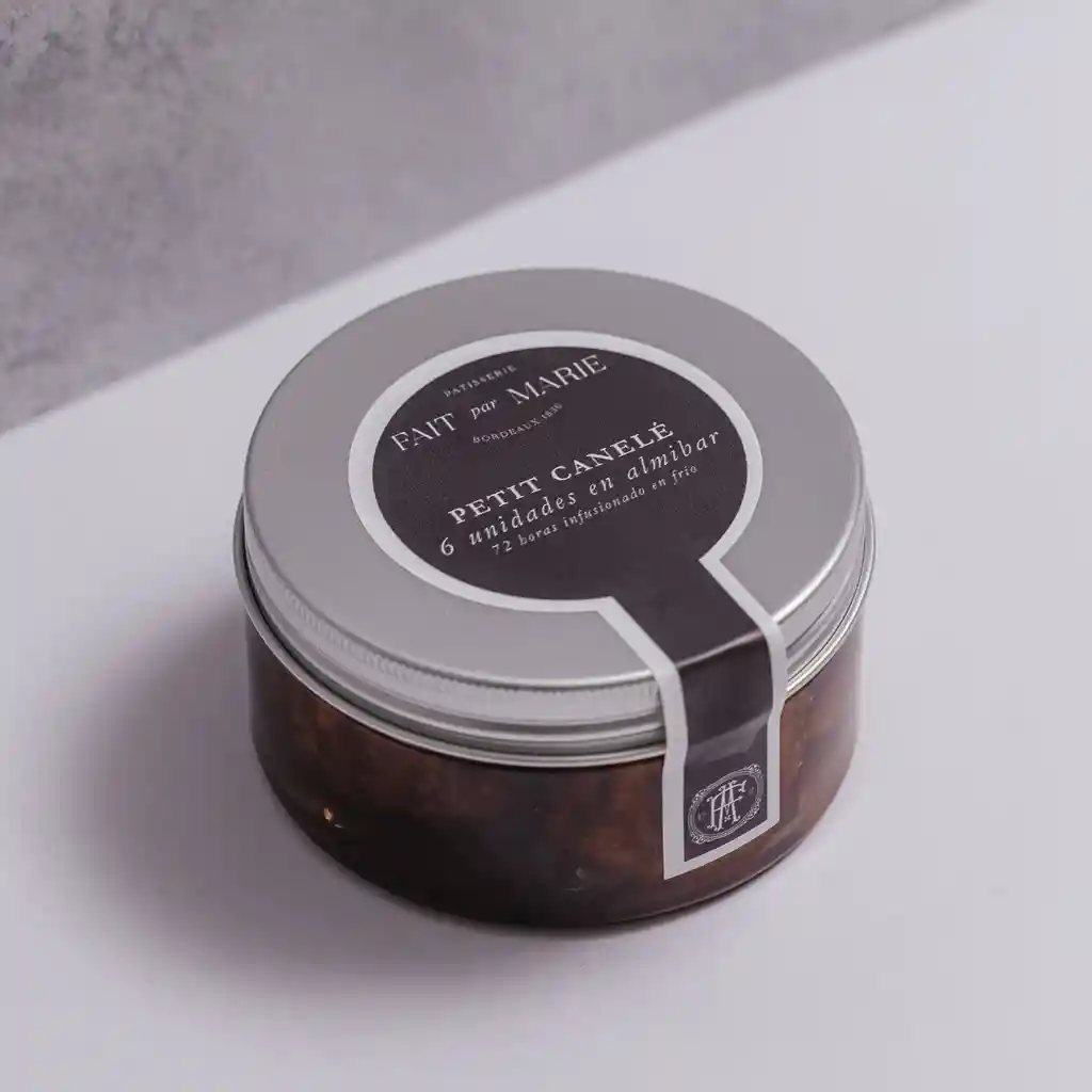 Canelé Petit Al Almíbar (6 Unidades En Cada Frasco)