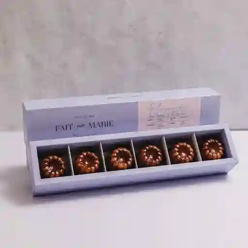 Canelé Tradicional - 6 Unidades