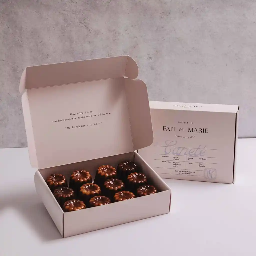 Canelé Tradicional - 12 Unidades