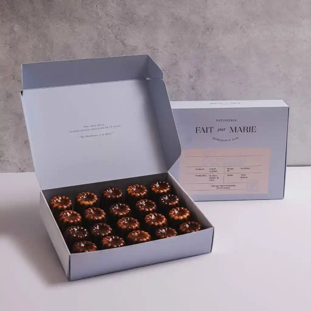 Canelé Tradicional - 20 Unidades