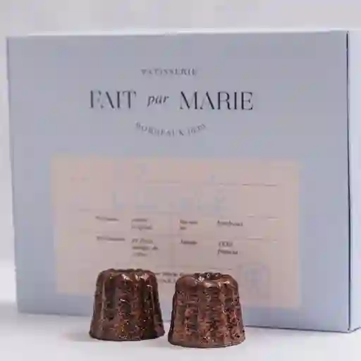 Canelé Tradicional Sin Azúcar - 20 Unidades