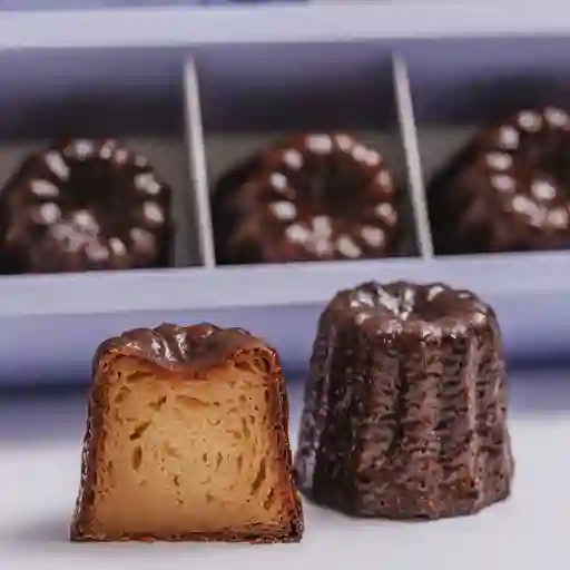 Canelé Tradicional Sin Azúcar - 6 Unidades