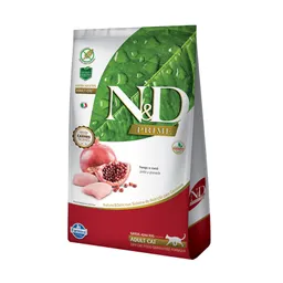 Alimento Gato Nd Prime Adulto Pollo Y Granada 1.5kg