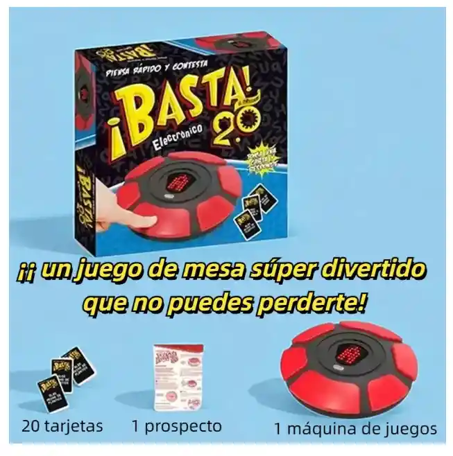 Juego Basta Electronico Mesa Basta Familiar Fotorama Español