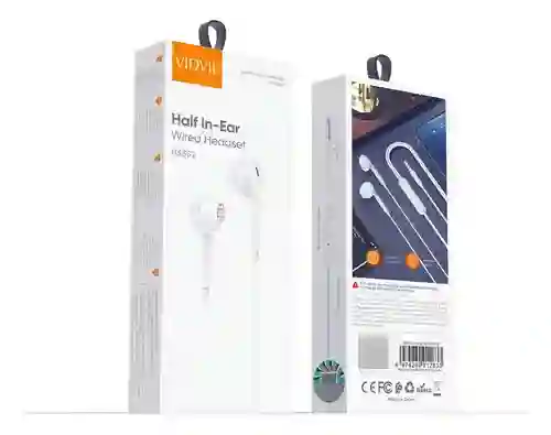 Audífonos Manos Libres Vidvie Con Cable Y Micrófono Hs662