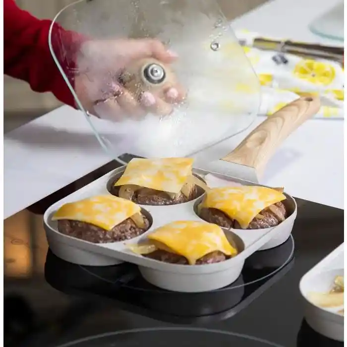 Sartén Cuadrado 4 En 1, Hace 4