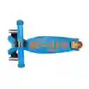 Scooter Maxi Deluxe Led Celeste