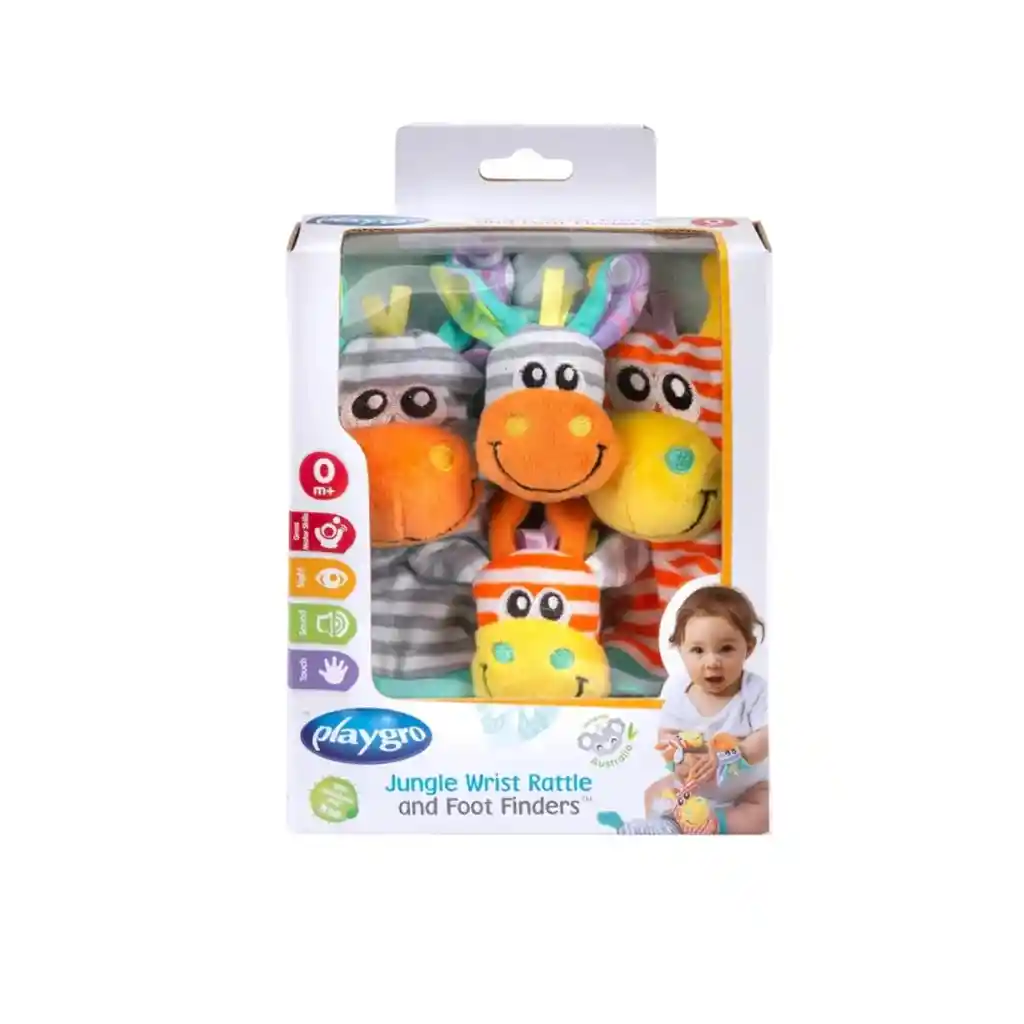 Sonajero Jungla Manitos Y Pies Playgro Refresh