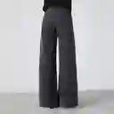 Pantalón Negro Estrellas Bordadas 38 Mujer Raindoor