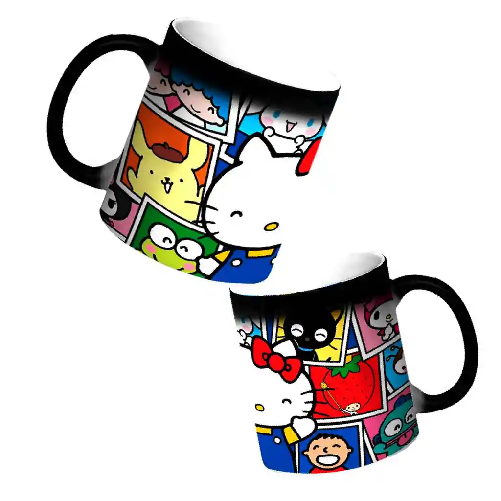 Taza Mágica Hello Kitty